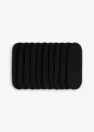 Lot de 10 paires de protège-pied avec coton et bandes de silicone, bonprix