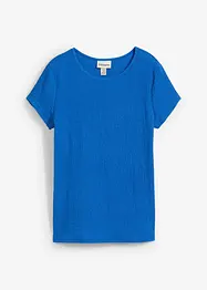 T-Shirt aus strukturiertem Crêpe, bonprix