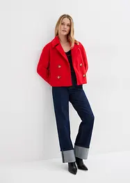 Veste courte aspect laine, bonprix