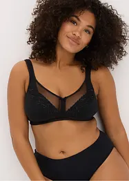 Soutien-gorge de maintien sans armatures, avec coton, bonprix