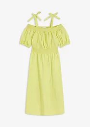 Robe col Bardot 100% coton, bonprix