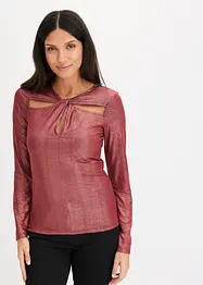 Langarmshirt mit Cut-Outs, bonprix