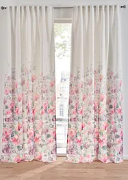 Rideau à imprimé floral (1 pce), bonprix