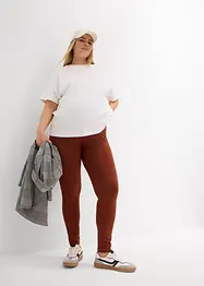 Lot de 2 leggings de grossesse avec coton, bonprix