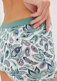 Lot de 4 boxers coton femme, bonprix