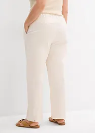 Pantalon carotte en coton extensible, bonprix