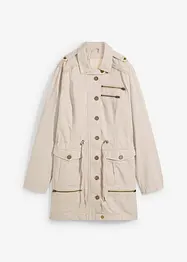 Parka en coton style utilitaire, mi-longue, bonprix