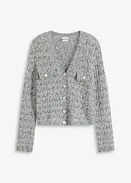 Gilet en maille bouclette, bonprix