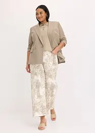 Pantalon ample en twill, bonprix