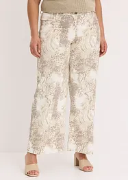 Pantalon ample en twill, bonprix
