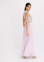 Robe longue brodée de sequins, bonprix