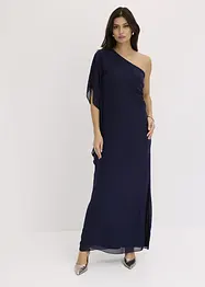 Robe une épaule en crêpe fin, bonprix