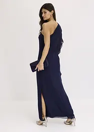 Robe une épaule en crêpe fin, bonprix