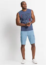 Lot de 2 débardeurs 100% coton, bonprix