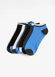 Lot de 7 paires de socquettes en coton majoritaire, bonprix