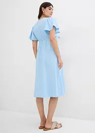 Robe de grossesse et d'allaitement avec patte de boutonnage, bonprix