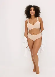 Soutien-gorge à coques et bonnets brodés, bonprix