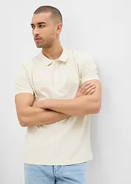 Lot de 2 polos en maille piquée, 100% coton, bonprix