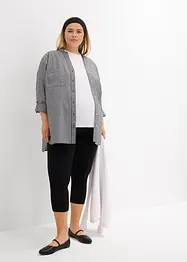 Lot de 2 leggings de grossesse coupe corsaire, bonprix