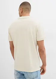 Lot de 2 polos en maille piquée, 100% coton, bonprix