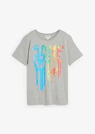 T-Shirt mit Bio-Baumwolle, bonprix