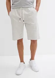 Regular Fit Bermuda mit Leinen, bonprix