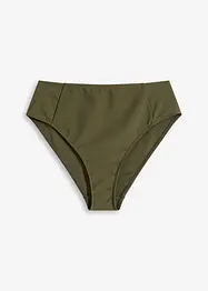 Bas de bikini taille haute, échancré, bonprix