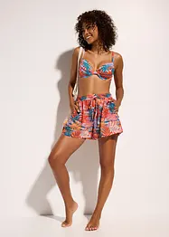 Short de plage en crêpe, bonprix