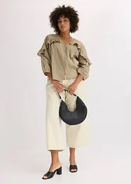 Léger chemisier à volants, bonprix