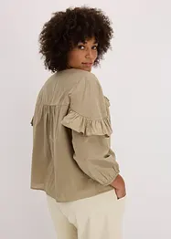 Léger chemisier à volants, bonprix