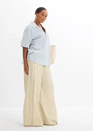 Hemdbluse aus reiner Baumwolle, bonprix