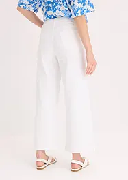 Jupe-culotte en coton mélangé extensible, bonprix
