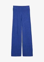Strick-Schlupfhose mit Lochmuster, bonprix