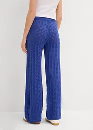 Strick-Schlupfhose mit Lochmuster, bonprix