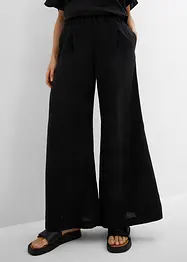 Pantalon palazzo à pinces, bonprix
