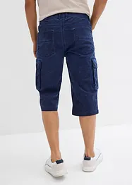 Bermuda cargo long coupe ventre confort, Regular, bonprix