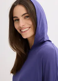 Oversized Loungewear Hausanzug aus Viskose mit Kapuze, bonprix