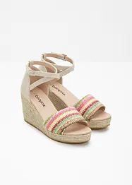 Sandales compensées, bonprix