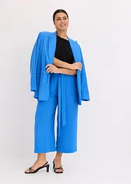 Jupe-culotte à taille élastiquée et revers, bonprix