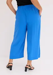 Jupe-culotte à taille élastiquée et revers, bonprix