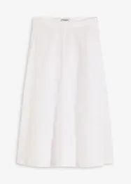 Jupe midi fluide, bonprix