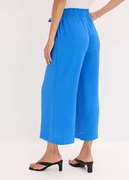 Jupe-culotte à taille élastiquée et revers, bonprix