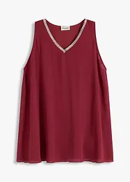 Blouse ornée de strass, bonprix