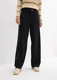 Pantalon fluide en lin mélangé, bonprix