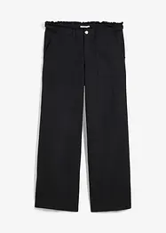 Pantalon fluide en lin mélangé, bonprix