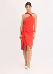 Figurbetontes Kleid mit Neckholder-Ausschnitt, bonprix