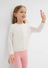 Gilet en maille ajourée, bonprix