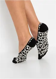 Lot de 6 paires de protège-pieds avec coton, bonprix
