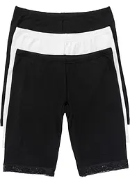 Lot de 3 boxers femme longs en matière douce, bonprix