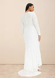 Robe de mariée brodée de sequins, bonprix